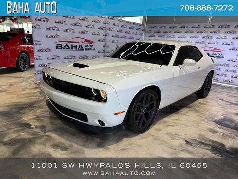 Used 2021 Dodge Challenger R/T w/ Blacktop Package RWD image 1