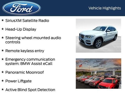 Used 2020 BMW X3 xDrive30i w/ Premium Package AWD/4WD image 9