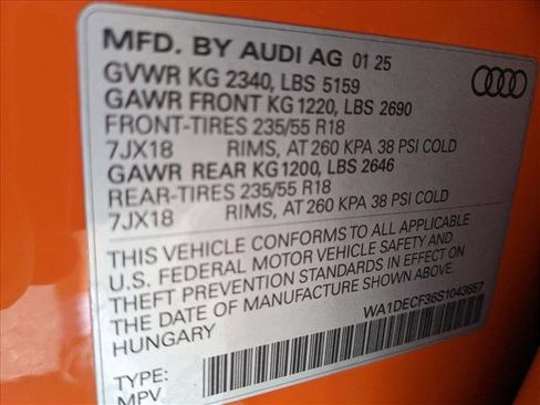 New 2025 Audi Q3 2.0T Premium image 16