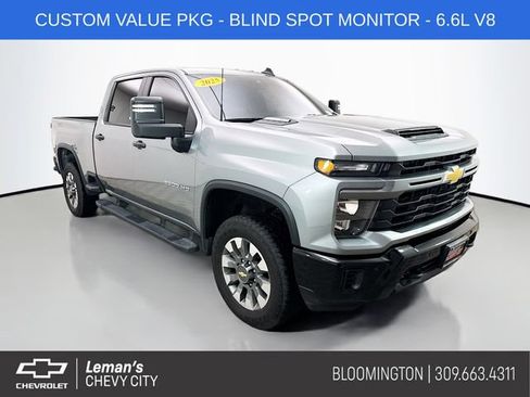 Used 2025 Chevrolet Silverado 2500 Custom w/ Custom Value Package AWD/4WD image 1