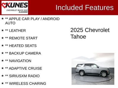 Used 2025 Chevrolet Tahoe LT image 2