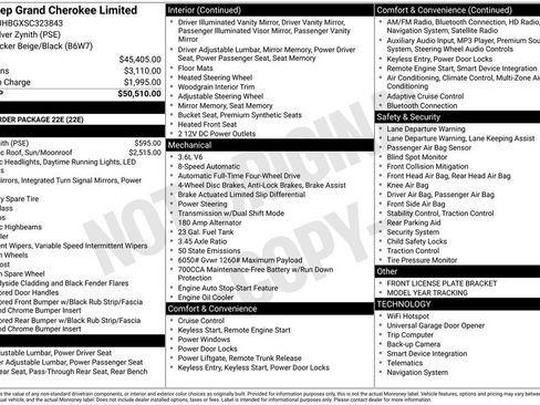 New 2025 Jeep Grand Cherokee Limited image 6