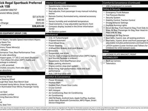 Used 2019 Buick Regal Preferred image 10