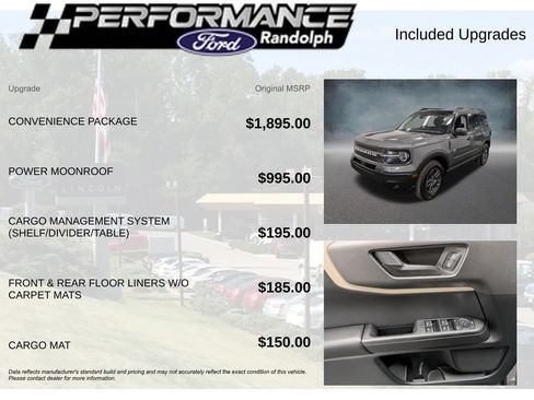 Used 2025 Ford Bronco Sport Big Bend w/ Convenience Package AWD/4WD image 7
