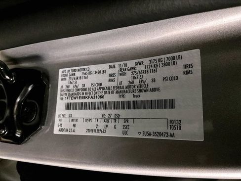 Used 2019 Ford F150 XLT w/ Equipment Group 302A Luxury AWD/4WD image 34