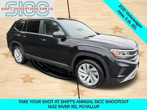 Used 2021 Volkswagen Atlas SEL image 9
