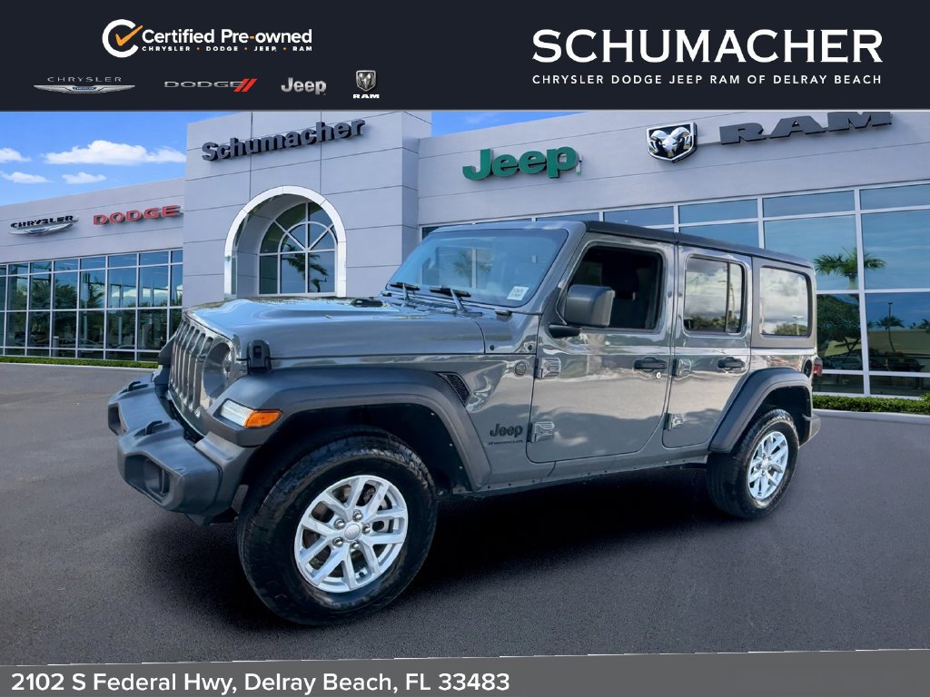 Certified 2023 Jeep Wrangler Unlimited Sport AWD/4WD image 3