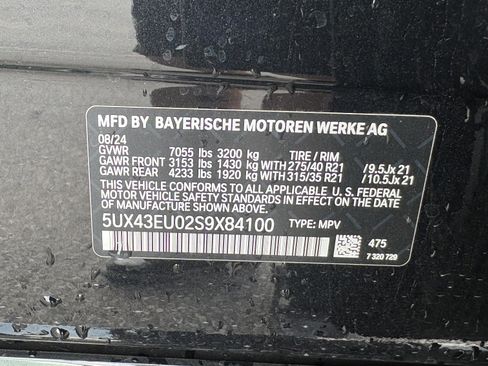 Certified 2025 BMW X5 xDrive50e w/ M Sport Package AWD/4WD image 16