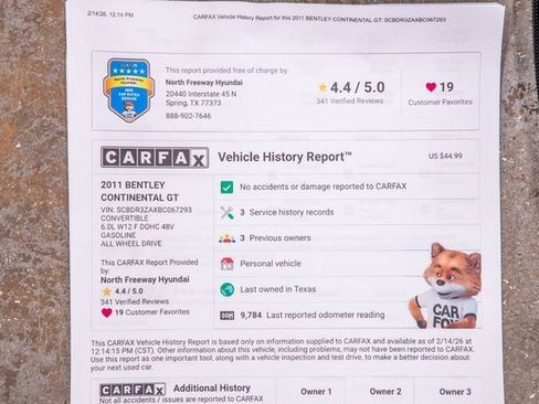 Used 2011 Bentley Continental GTC image 57