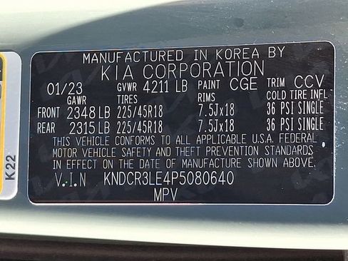 Certified 2023 Kia Niro EX Touring image 28