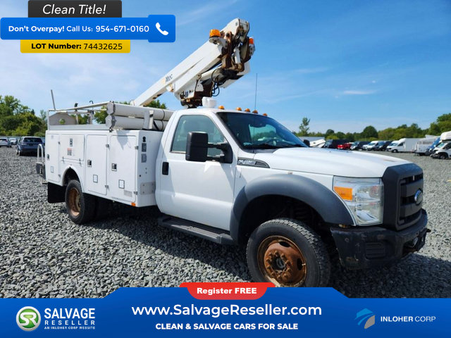 Used 2013 Ford F450 XL w/ Snow Plow Prep Pkg AWD/4WD image 5