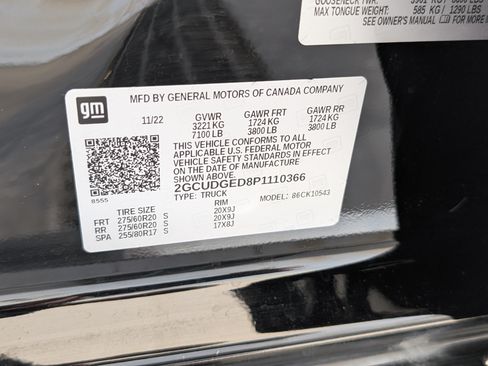 Used 2023 Chevrolet Silverado 1500 LTZ AWD/4WD image 38