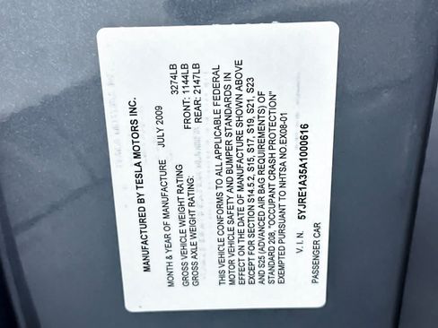 Used 2010 Tesla Roadster Sport RWD image 25