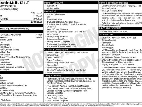 Used 2023 Chevrolet Malibu LT FWD image 3