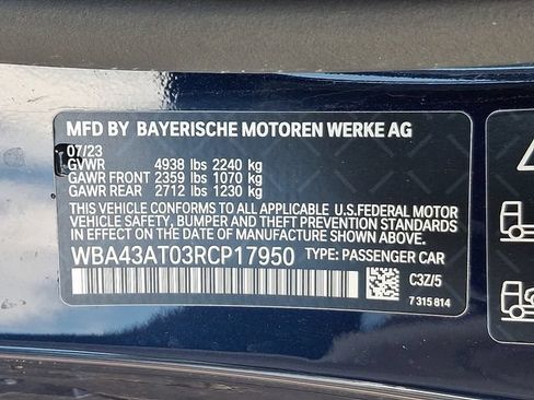 Used 2024 BMW 430i xDrive Convertible w/ M Sport Package AWD/4WD image 28