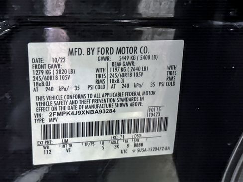 Used 2022 Ford Edge SEL image 19