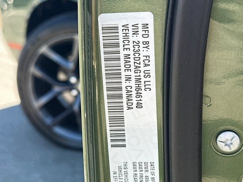 Used 2021 Dodge Challenger SXT w/ Blacktop Package RWD image 28
