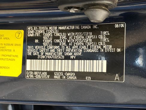 Used 2007 Lexus RX 350 AWD image 12