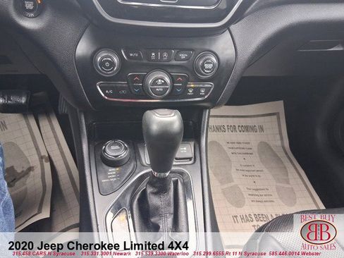 Used 2020 Jeep Cherokee Limited AWD/4WD image 42