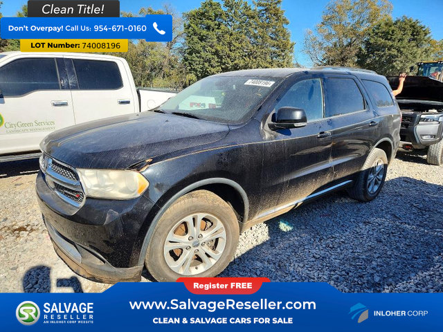Used 2012 Dodge Durango Crew w/ Entry Nav/Commuter Group AWD/4WD image 1