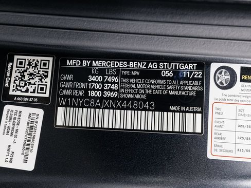 Used 2022 Mercedes-Benz G 63 AMG Squared w/ AMG Night Package Magno image 39