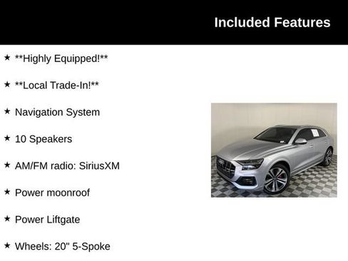 Used 2019 Audi Q8 Prestige AWD/4WD image 4