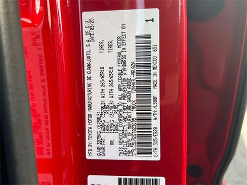 Certified 2025 Toyota Tacoma Limited image 22