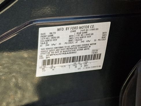 Certified 2024 Ford Edge SEL w/ Convenience Package AWD/4WD image 28