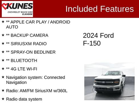 Used 2024 Ford F150 XLT AWD/4WD image 2