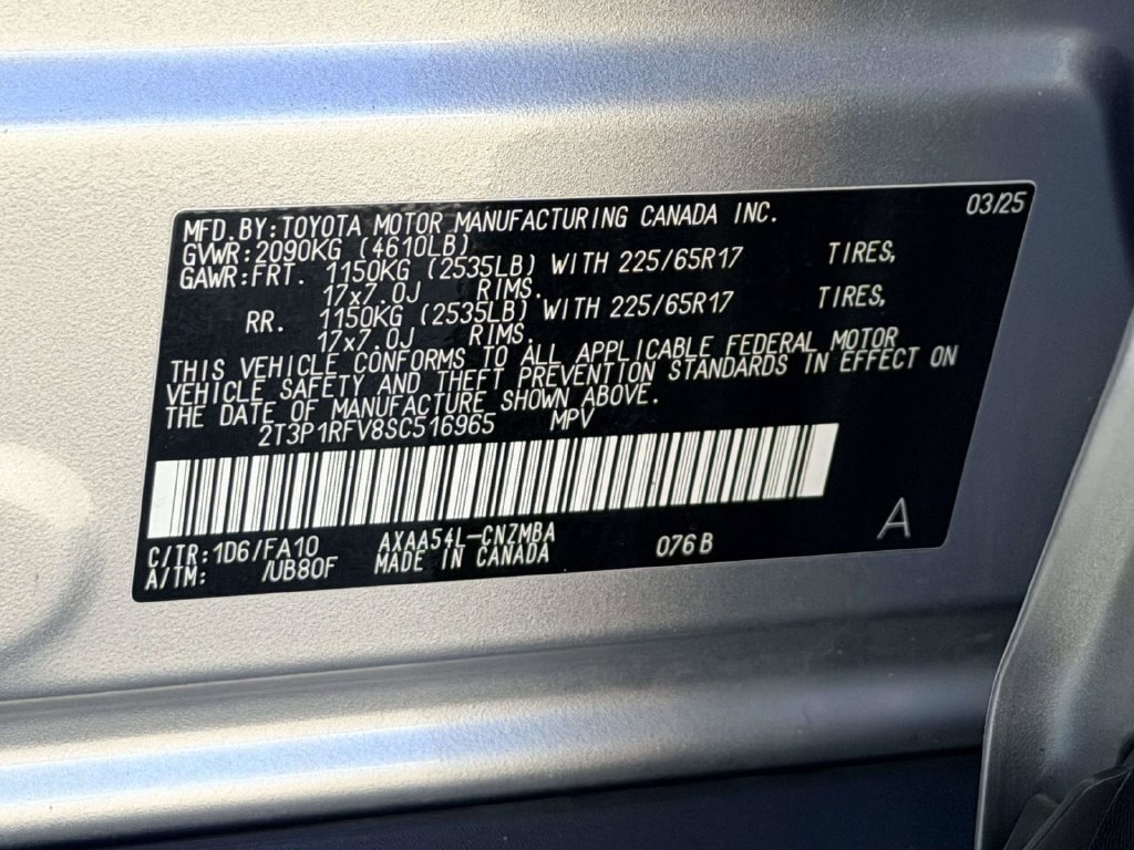 Certified 2025 Toyota RAV4 XLE w/ Convenience Package AWD/4WD image 27