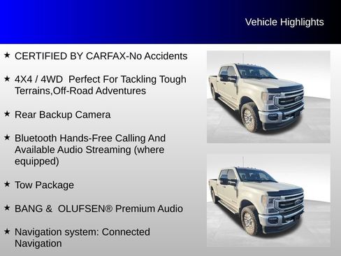 Used 2022 Ford F250 Lariat w/ Lariat Ultimate Package image 4