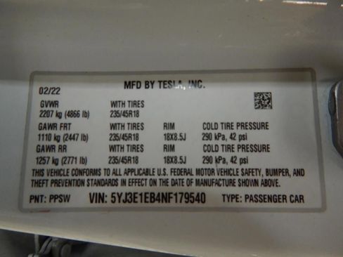 Used 2022 Tesla Model 3 Long Range image 15