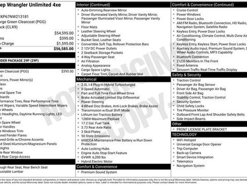 Used 2022 Jeep Wrangler Unlimited Sahara 4xe image 43