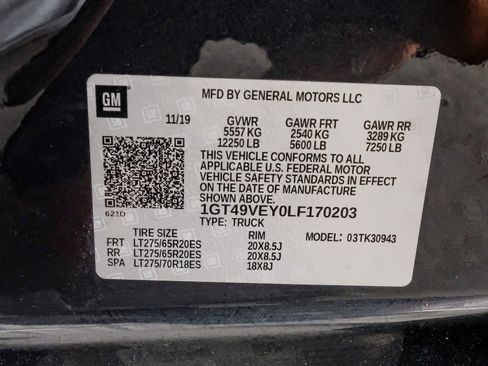Used 2020 GMC Sierra 3500 AT4 w/ Technology Package AWD/4WD image 65