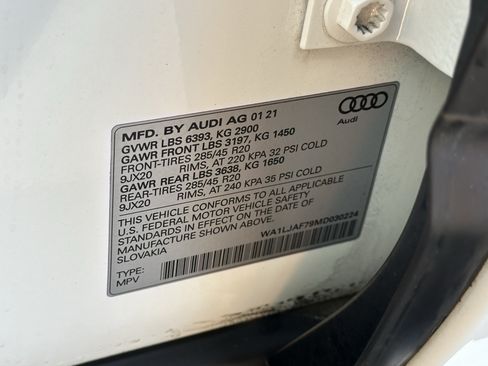 Used 2021 Audi Q7 2.0T Premium Plus w/ Executive Package AWD/4WD image 37