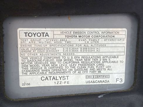 Used 2008 Toyota Corolla S FWD image 26