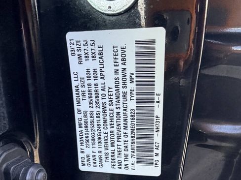 Used 2021 Honda CR-V EX-L image 7