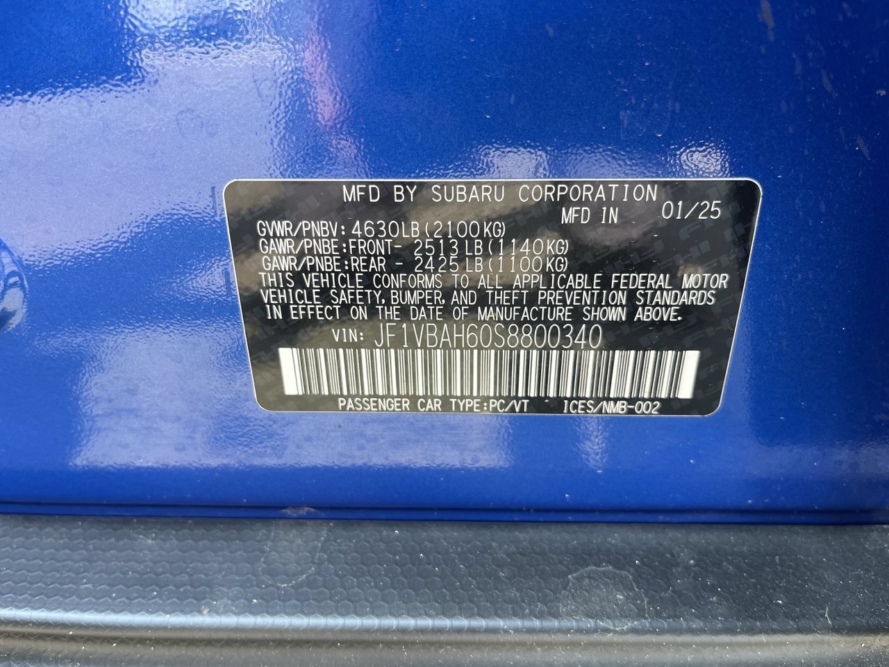 Used 2025 Subaru WRX Premium AWD/4WD image 30
