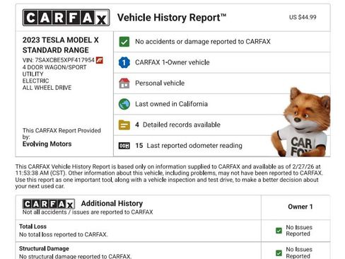 Used 2023 Tesla Model X image 2