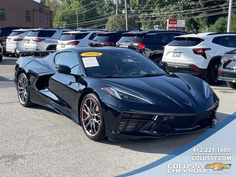 Certified 2024 Chevrolet Corvette Stingray Preferred Cpe w/ 2LT RWD image 1