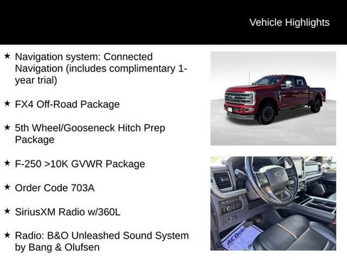 Used 2024 Ford F250 Platinum AWD/4WD image 7