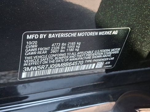 Used 2021 BMW 330i xDrive Sedan w/ Convenience Package AWD/4WD image 32