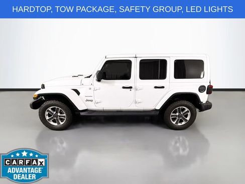 Used 2021 Jeep Wrangler Unlimited Sahara w/ LED Lighting Group AWD/4WD image 4