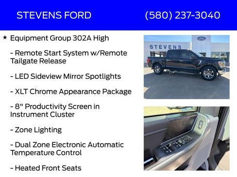 Used 2022 Ford F150 XLT w/ Equipment Group 302A High image 12