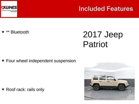 Used 2017 Jeep Patriot Sport FWD image 2