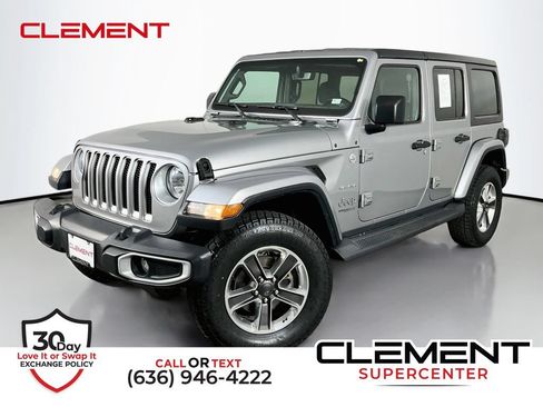 Used 2020 Jeep Wrangler Unlimited Sahara AWD/4WD image 1