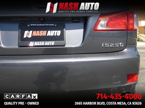 Used 2012 Lexus IS 250 w/ Premium Pkg Value Edition RWD image 9