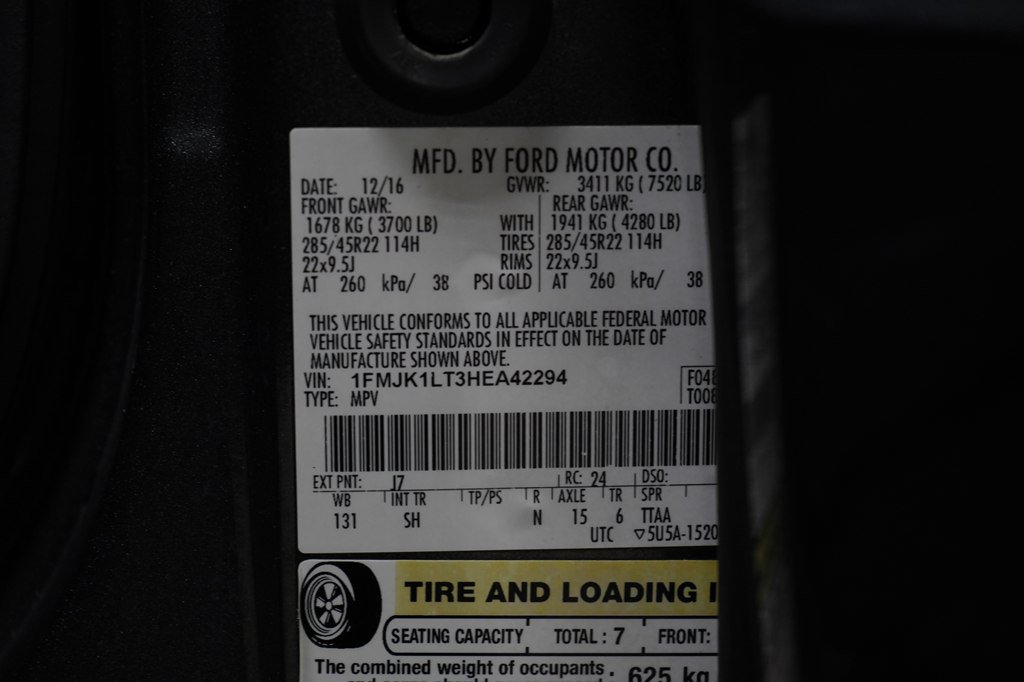 Used 2017 Ford Expedition EL Platinum RWD image 37