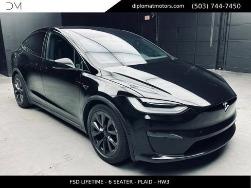 Used 2022 Tesla Model X Plaid AWD/4WD image 9