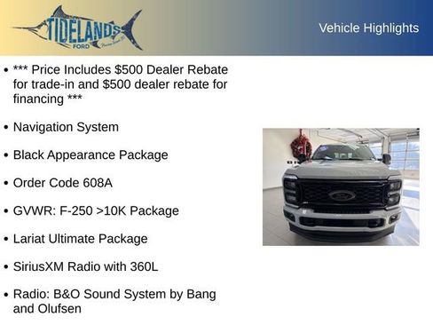 Used 2025 Ford F250 Lariat w/ Lariat Ultimate Package image 12
